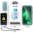 thumbnail image 5 of Decase for iPhone 14 Pro Case Waterproof, Compatible with Magsafe Magnetic Protective iPhone 14 Pro Case Magnet Shockproof Full Body Clear with Screen Protector,Blue, 5 of 11