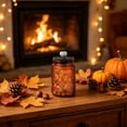 thumbnail image 4 of 23.7 Fl oz Vintage Glass Jar with Lid, Airtight Food Storage Container, Embossed Kitchen Canister with Pumpkin Knob Lid for Sugar, Coffee, Tea, Candy, Cookies, Pasta, Cereal, Decorative Pantry Jar, 4 of 7