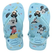 Havaianas Baby Boy's Disney Classics Mickey Mouse Flip Flop Sandals, Blue, Size 9 Baby