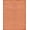 Orange, Pattern 1, variant on ODIKA 4'x6' Machine Washable Non-Slip Area Rug, Trellis Design Earthy Hues Square High Traffic Rug, Orange, 245201