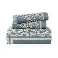thumbnail image 3 of Superior Bohemian Mandala Lightweight Cotton Blend Woven Jacquard Bedspread Set, Twin, Cerulean Blue, 3 of 10