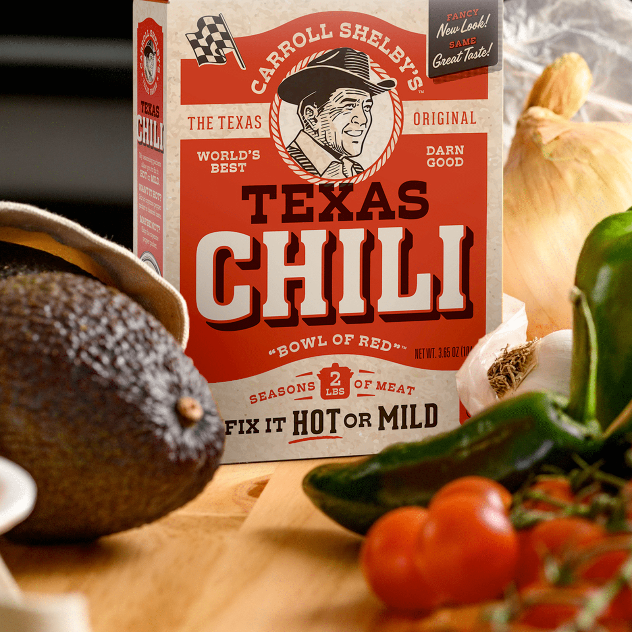 Carroll Shelby's Texas Chili Kit, 3.65 oz