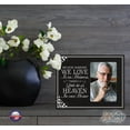thumbnail image 3 of Wooden Memorial 8x10 Picture Frame holds 4x6 photo Someone We Love, 3 of 8