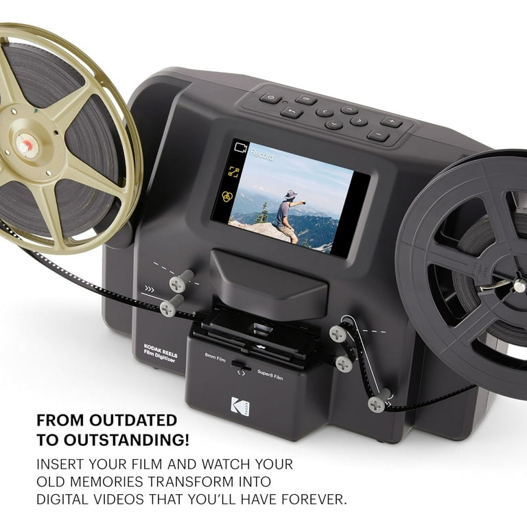 Kodak REELS Film Digitizer - Portable Film Scanner for Super 8