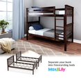 thumbnail image 4 of Max & Lily Bunk Bed, Twin, Espresso, 4 of 5