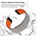 thumbnail image 3 of Watch Band,  Adjustable Quick Release Silicone Watch Strap 20mm, 3 of 8