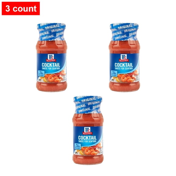 McCormick GOLDEN DIPT Seafood Cocktail Sauce 8 fl oz - 3 count