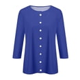 thumbnail image 4 of Fall Cardigan Sweaters for Women Lightweight 2026 Long Sleeve Button Down Open Front Cardigan, M, 4 of 6