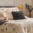 thumbnail image 3 of Colcha Neo Guiza King Size Xl Beige Poliester Comodo Concord, 3 of 3
