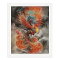 thumbnail image 5 of Paint By Numbers Kit for Adults Beginner - DIY Vibrant Mythical Bird Fiery Sky Canvas Painting Kits for Adults, Frameless Paint By Number for Adults for Home Wall Decor 16x20 Inch, 5 of 7
