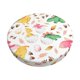 thumbnail image 1 of Disketp Cute Baby Dinosaurs Funda Redonda para Taburete, Funda de Cojín para Silla de Bar Suave y Elástica-13 inch, 1 of 7