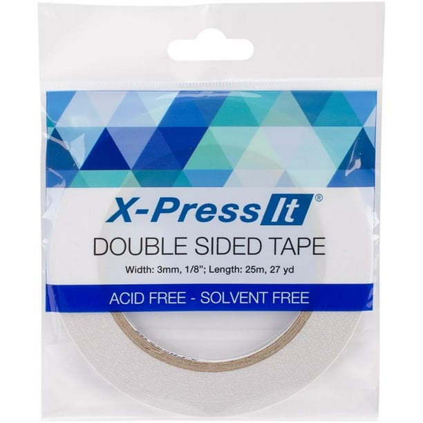 X Press It Double Sided Tape 3mm 125 X27yd Walmart Com Walmart Com X Press It Double Sided Tape 3mm 125 X27yd Walmart Com Walmart Com