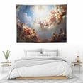 thumbnail image 3 of ONETECH  Vintage Paris Renaissance Tapestry Art Academia Room Decor Painting Royal Castle Palace Medieval French Ceiling Wall Hanging Bedroom Victorian Living Room Dorm Decor, 3 of 7