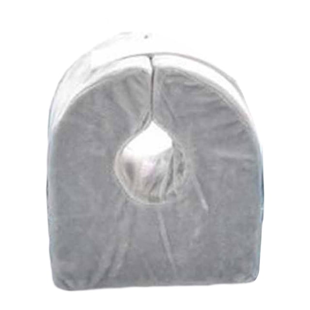 MERIGLARE Foot Elevation Pillow Soft Comfortable Zipper Easy to Use Leg Support Pillow Gray