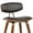 Brown, variant on Armen Living Swivel Counter Height Bar Stool with Speckled Brown Upholstered Seat