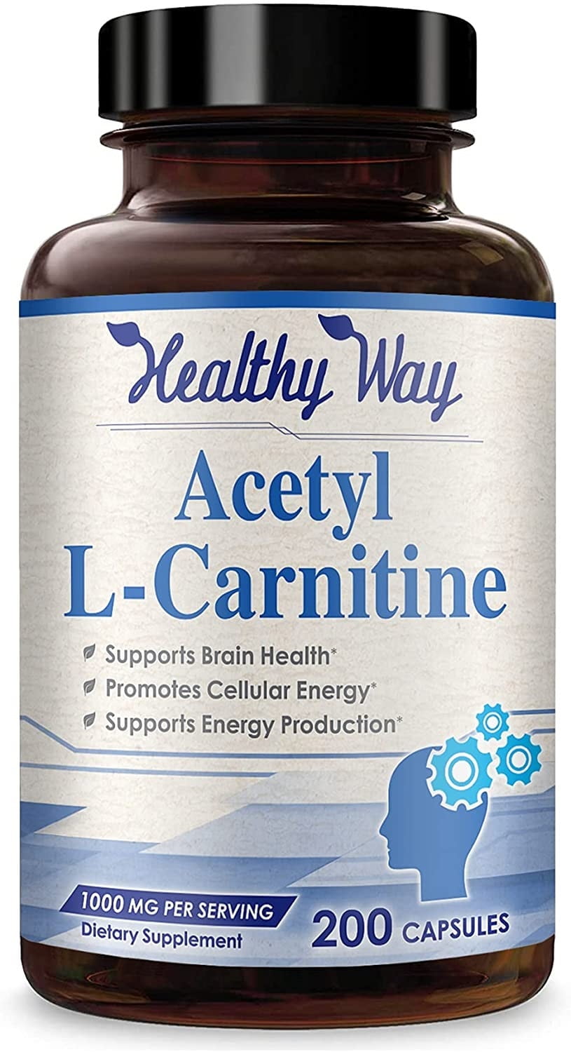 Acetyl LCarnitine 1000 mg 200 Capsules