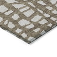 thumbnail image 4 of Addison Rugs Chantille Indoor/Outdoor Transitional Squares Brown Washable Rectangle Rug, 5' x 7'6", 4 of 6