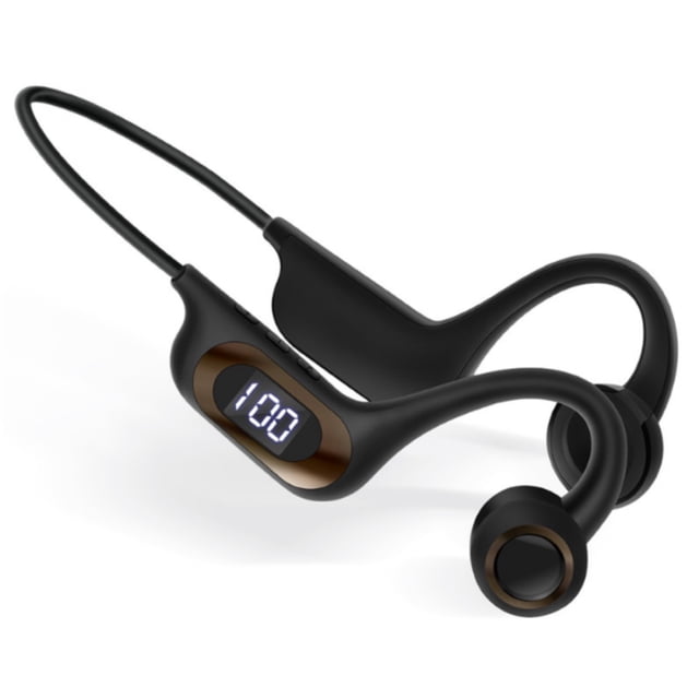 Auriculares Bluetooth de conducción con estilo colgante para el cuello, compactos, no en la oreja, con Bluetooth 5.3 para llamadas de voz. Auriculares Bluetooth.