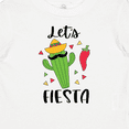 thumbnail image 4 of Inktastic Cinco De Mayo Let's Fiesta Cute Cactus with Sombrero Boys or Girls Baby T-Shirt, 4 of 5