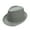 ^Grey, variant on BODOAO Clearance Sale!! Short Brim Fedora Classic Summer Beach Sun Hat Panama Cap for Men Women Men and Women Jazz Hat Soild British Sun Hat Travel Sun Hat Watermelon Red One Size