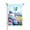 Color 1, variant on Joocar Hello Spring Garden Flag With Colorful Flowers And Butterfly For Spring Summer Home Outdoor Garden Yard Door Decor 12x18 Inch