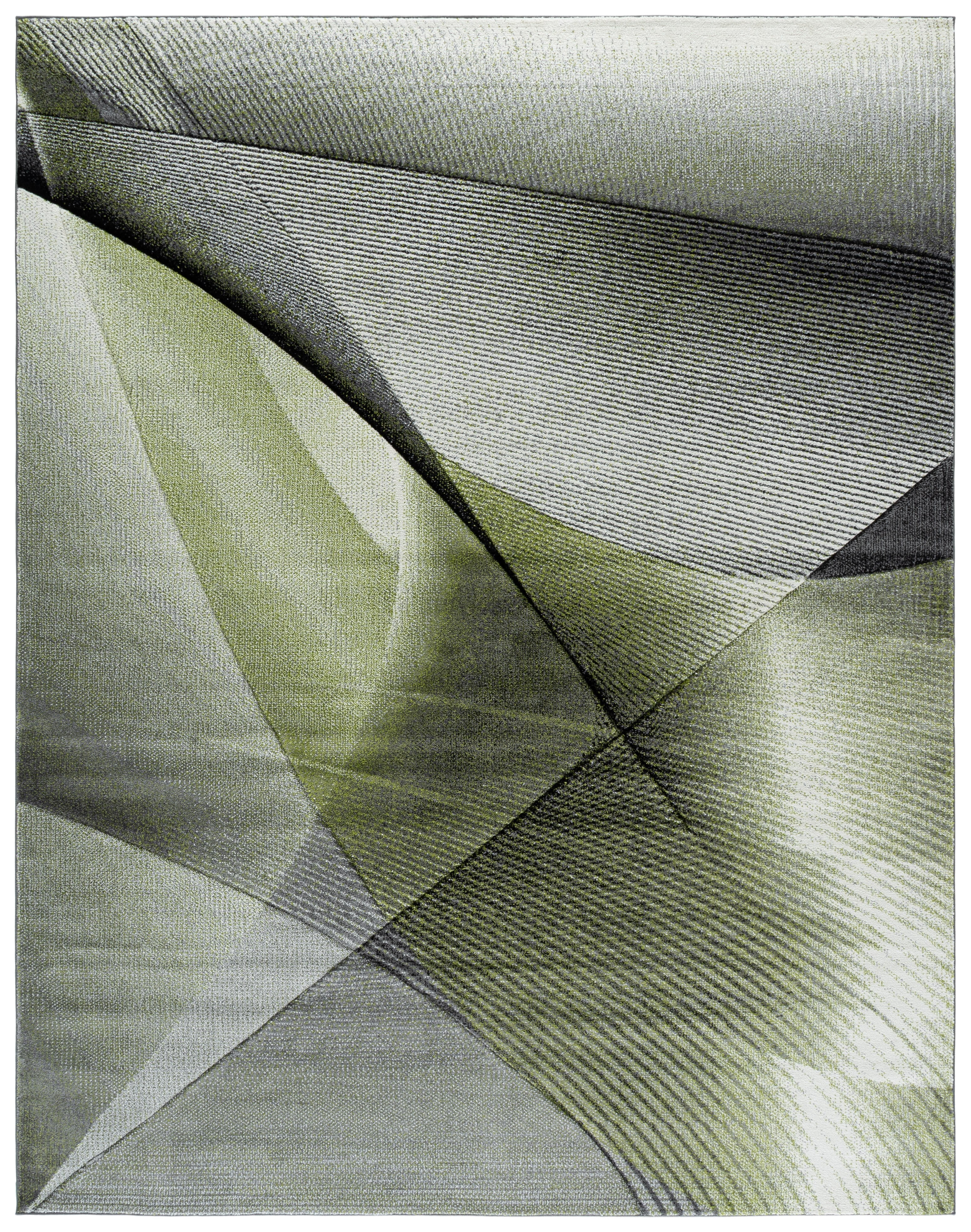 Safavieh Hollywood Celandine Abstract Area Rug, Gray/Green, 8' x 10'