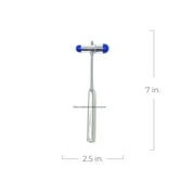 EMI Buck Neurogical Reflexes Testing Hammer - with Needle and Brush (Royal)