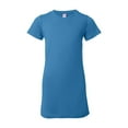 thumbnail image 2 of LAT Ladies Junior 100% Cotton Jersey Crew Neck Short Sleeve Tee (3616) Cobalt, M, 2 of 3