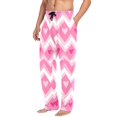 thumbnail image 2 of FORMRS Mens Pajama Pants with Pockets Sleepwear Lounge Bottoms Sizes S-2XL, Heart Geometric, 2 of 7