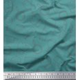 thumbnail image 1 of Soimoi Blue polyester Crepe Fabric Chef Cap & Fry Pan Kitchen Decor Fabric Printed Yard 42 Inch Wide, 1 of 3