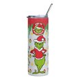thumbnail image 2 of Termo Tumbler + Mouse Pad SVART 20 oz diseño El Grinch Feliz navidad MD10, 2 of 5