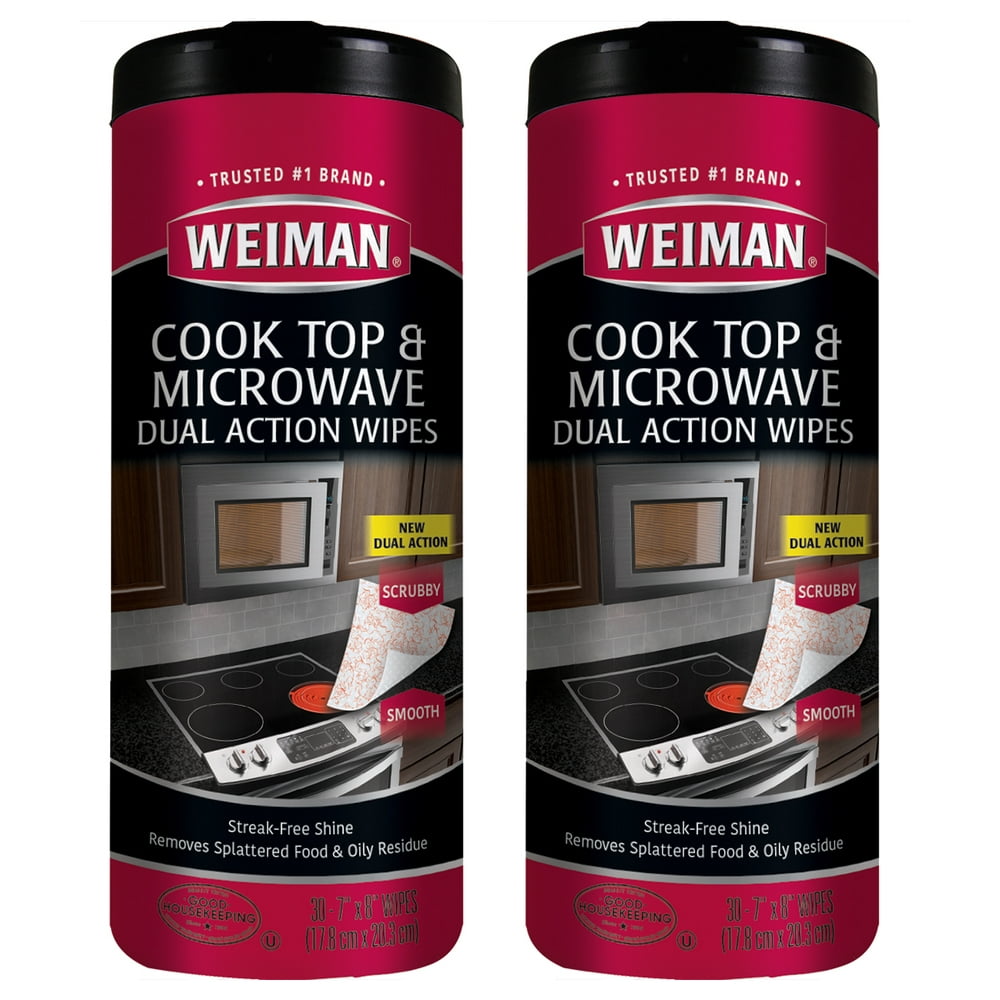 Weiman Cook Top Wipes - 30 count (2 Pack) - Walmart.com - Walmart.com