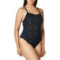thumbnail image 2 of Speedo Women's Swimsuit One Piece Endurance+ Flyback Printed Adult Team Colors, Beta Speedo Blue, 22, 2 of 4