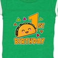 thumbnail image 4 of Inktastic 1st Birthday with Taco and Confetti Boys or Girls Baby Bodysuit, 4 of 5