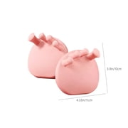 Qonioi Foot Arch Exercise Tool with 30掳 Crescent Design, Bunion Correction Toe Trainer for Leg Shaping, Foot Care Massage Device
