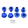 thumbnail image 5 of 4x Wheel Hex Hubs Adapter Replacing Sledge VXI Vehicle Hobby Blue, 5 of 7