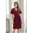 thumbnail image 2 of Richie House Soft Kimono Short Sleeves Bathrobe RHW2753, 2 of 7