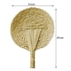 thumbnail image 2 of 1 UNID Mano-tejido de tejido Cattail hoja trenzado fan trenzado estilo chino paja ventilador ventilador mosquito repelente ventilador ventilador de enfriamiento, 2 of 6