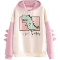 thumbnail image 3 of YUUOKPO Sudadera con capucha de dinosaurio Kawaii Sudadera con capucha linda para adolescentes, 3 of 5