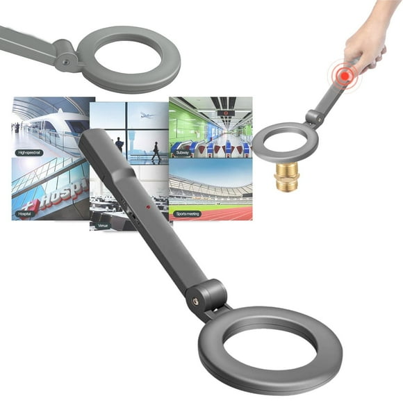 Handheld Highly Sensitive Metal Detectors Highly Sensitive Metal Detectors With Red Light And Buzzing For Metal Objects Outdoor Detecting Gold Silver Jewelry Detecting