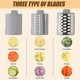 thumbnail image 4 of Electric Cheese Grater,Multifunctional Electric Slicer,Vegetable Slicer, Salad Maker,Food Processor, 4 of 5