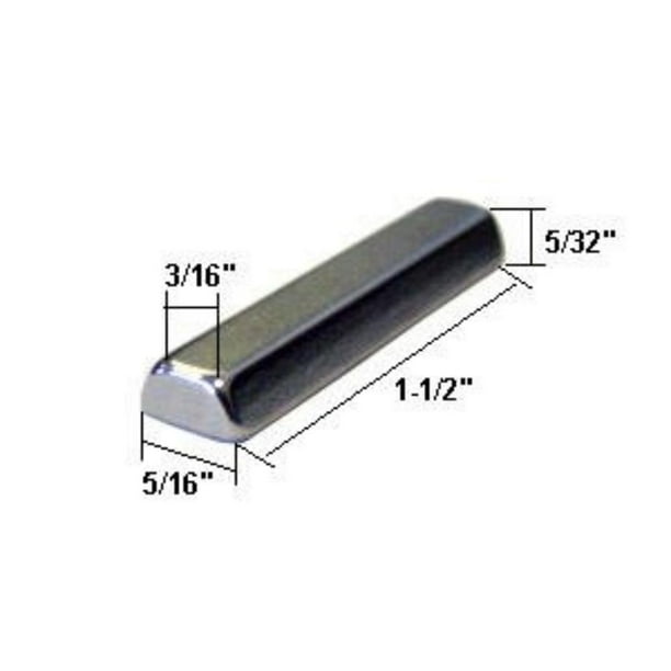 Strike Jamb Pyramid for Swing Shower Doors, Replacement Pyramid