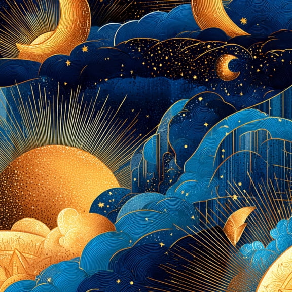 Boho Peel and Stick Wallpaper Mystical Celestial Sky Radiant Crescent Moons 23.6in x 9.8ft Self Adhesive Removable Wall Paper Renter Friendly Wall Covering for Kids Room Bedroom Nursery Cabinet