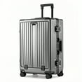 20Inch Adult Carry On Suitcase with Wheels, Top Opening, Aluminum