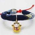thumbnail image 2 of Collar ajustable para perro y gato, collar de corbata estampado con campana para accesorios para mascotas (B-5 (S), 2 of 2