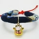 thumbnail image 2 of Collar ajustable para perro y gato, collar de corbata estampado con campana para accesorios para mascotas(B-5 (XS)), 2 of 2
