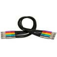 thumbnail image 4 of Hosa TTS-830 Balanced TT Patch Cable 8-pack 1 foot, 4 of 4