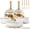 19-Piece white, variant on Carote 19 Pcs Nonstick Cookware Sets, Pots and Pans Set with Detachable Handles, Oven Safe, Induction Cookware, Stackable Kitchen Cooking Set, White