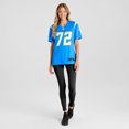 thumbnail image 4 of Women's Nike Jerrod Clark  Powder Blue Los Angeles Chargers Team Game Jersey, 4 of 7