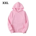 thumbnail image 2 of Qarigey Sudadera con capucha de algodón, sudadera con capucha unisex, sudadera con capucha unisex de algodón que absorbe el sudor Camisetas Rosado XXL, 2 of 6